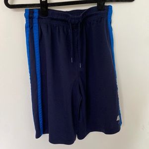 Kids Navy Blue athletic shorts